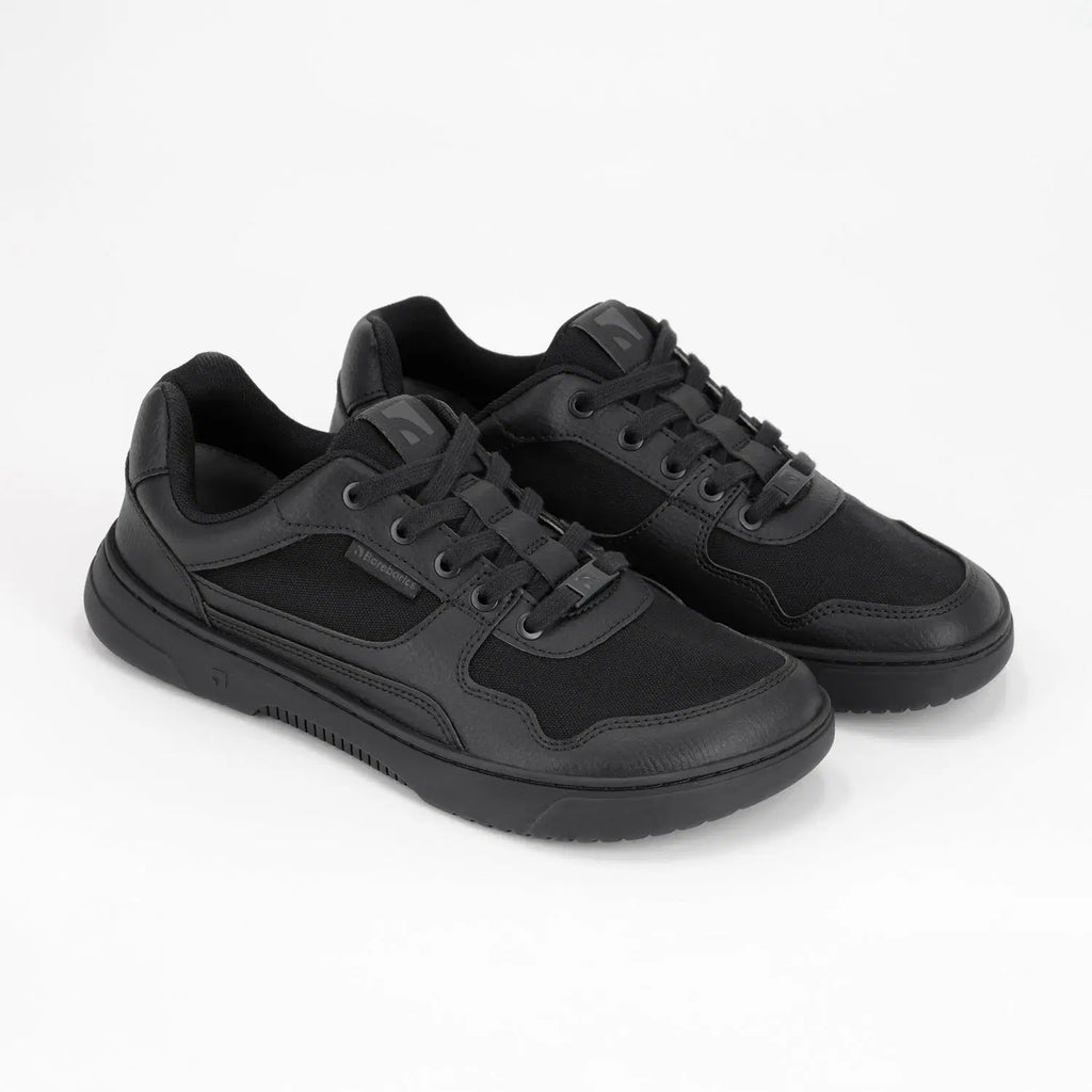 Barefoot Sneakers Barebarics Zing - Black - BarefootHub - UK Barefoot Shoes