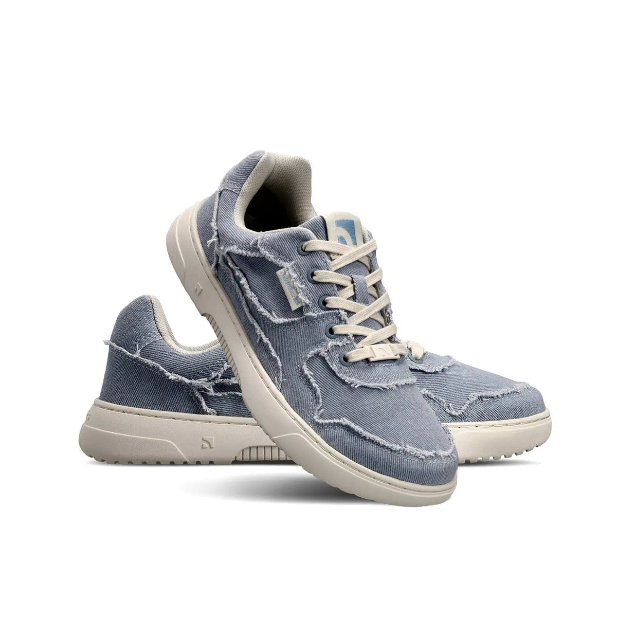 Barefoot Sneakers Barebarics Zing Denim - Light Blue - BarefootHub - UK Barefoot Shoes