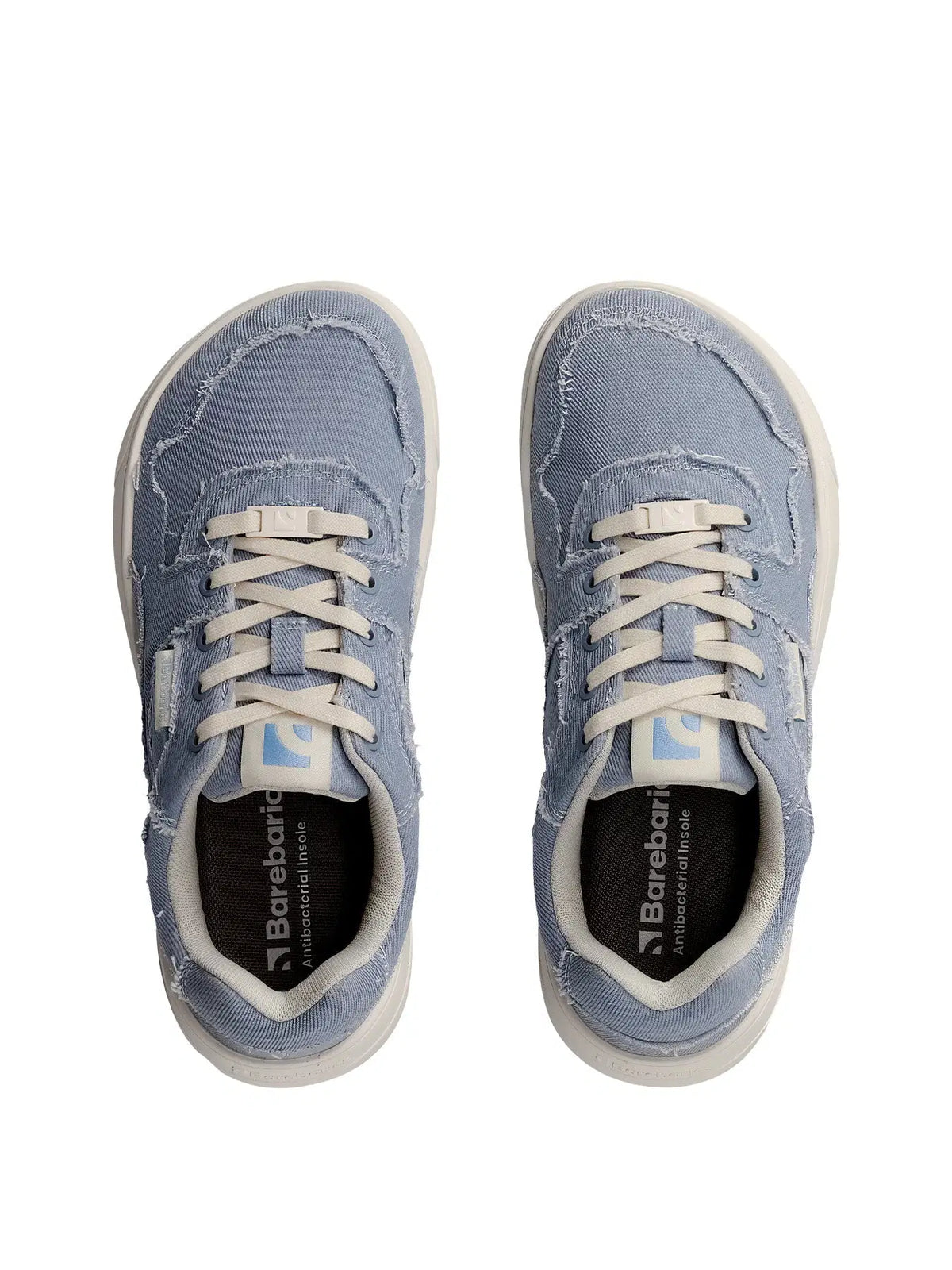 Barefoot Sneakers Barebarics Zing Denim - Light Blue - BarefootHub - UK Barefoot Shoes