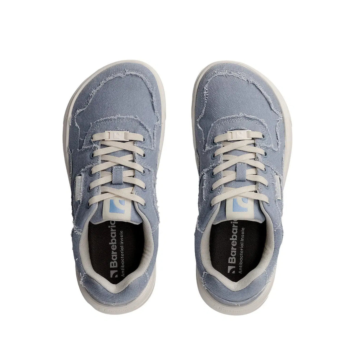 Barefoot Sneakers Barebarics Zing Denim - Light Blue - BarefootHub - UK Barefoot Shoes