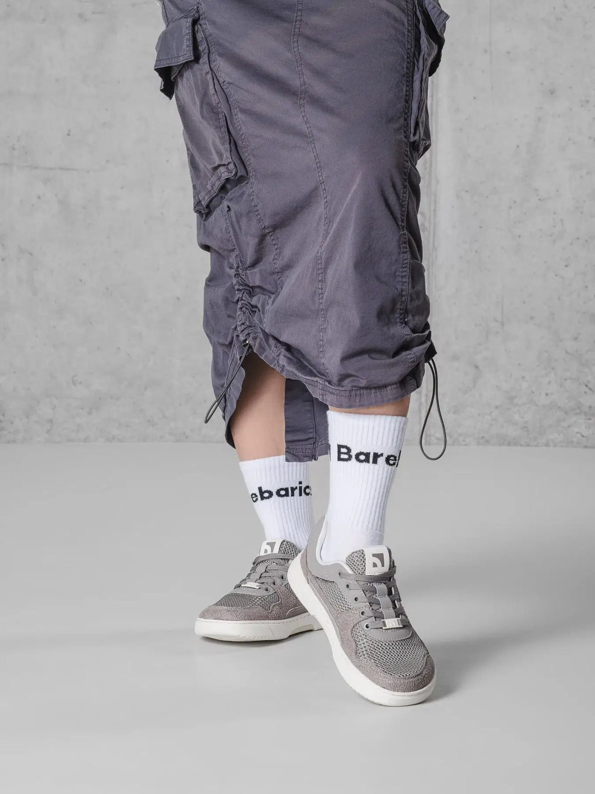 Barefoot Sneakers Barebarics Zing - Fresh - Dark Grey - BarefootHub - UK Barefoot Shoes