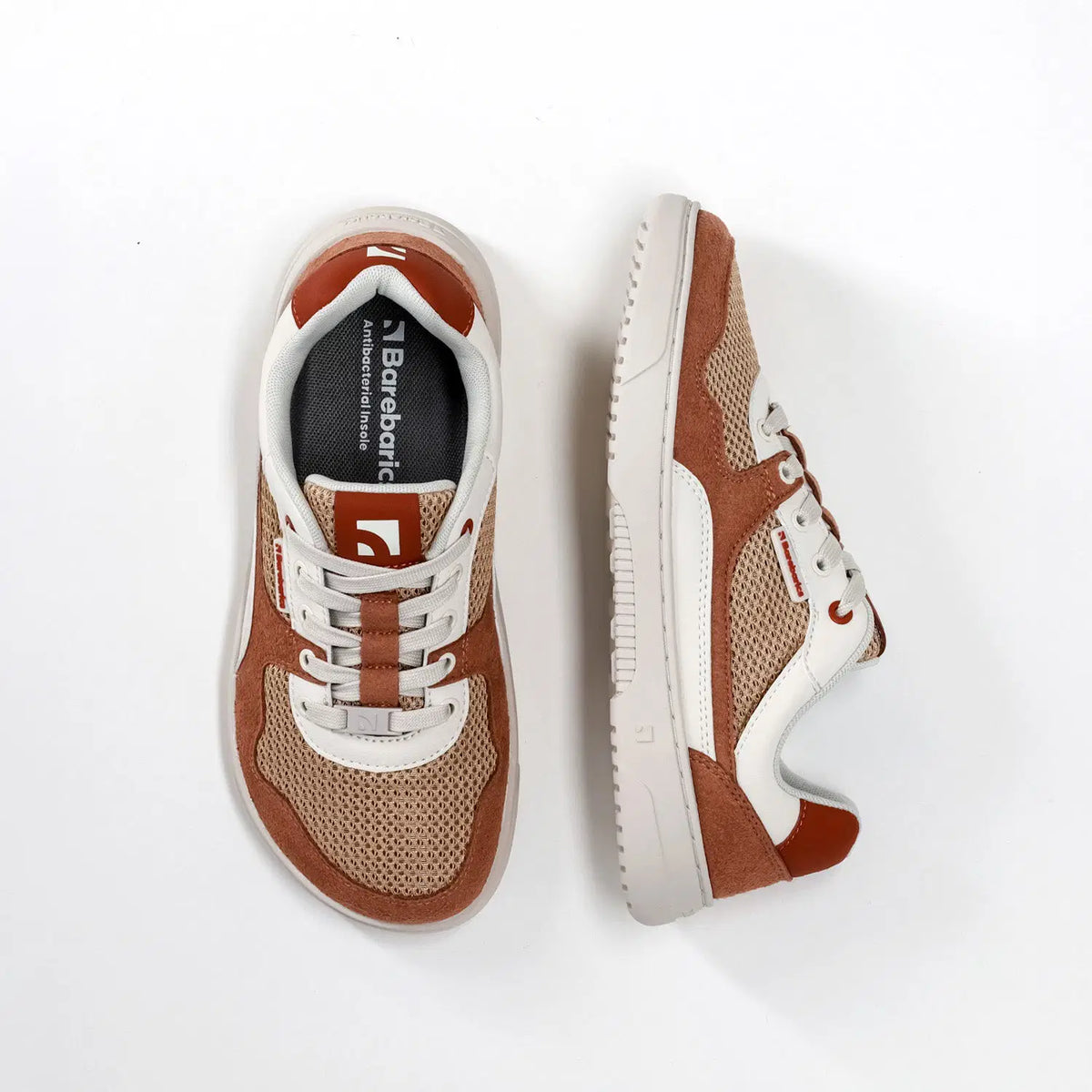 Barefoot Sneakers Barebarics Zing - Fresh - Terraccota - BarefootHub - UK Barefoot Shoes