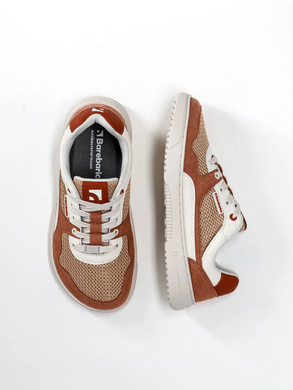 Barefoot Sneakers Barebarics Zing - Fresh - Terraccota - BarefootHub - UK Barefoot Shoes