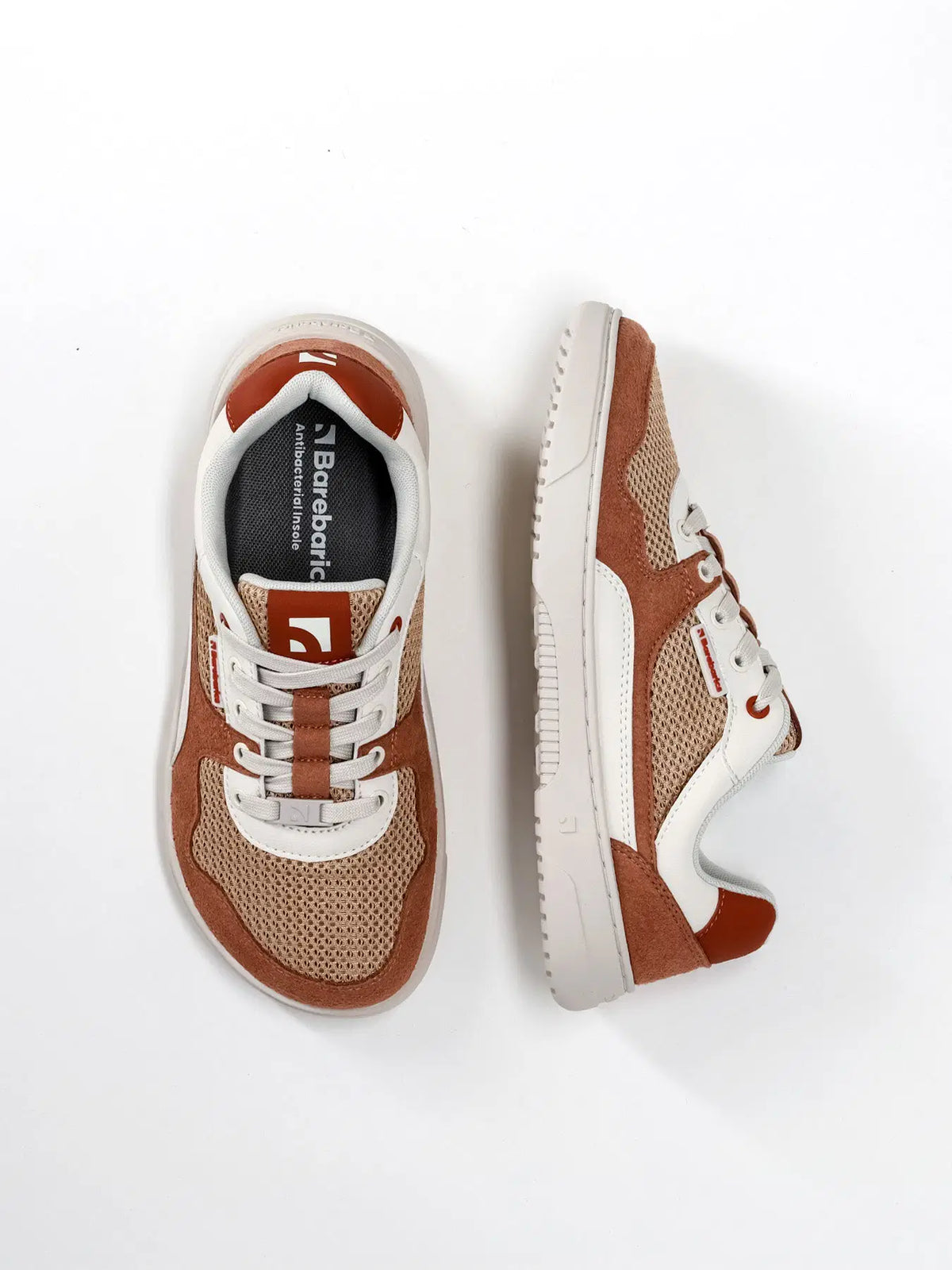 Barefoot Sneakers Barebarics Zing - Fresh - Terraccota - BarefootHub - UK Barefoot Shoes