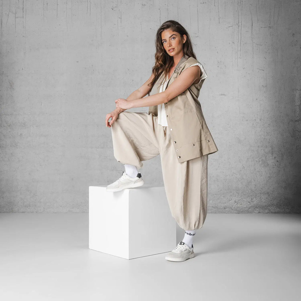 Barefoot Sneakers Barebarics Zing - Fresh - White & Beige - BarefootHub - UK Barefoot Shoes