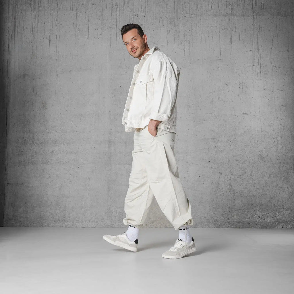 Barefoot Sneakers Barebarics Zing - Fresh - White & Beige - BarefootHub - UK Barefoot Shoes