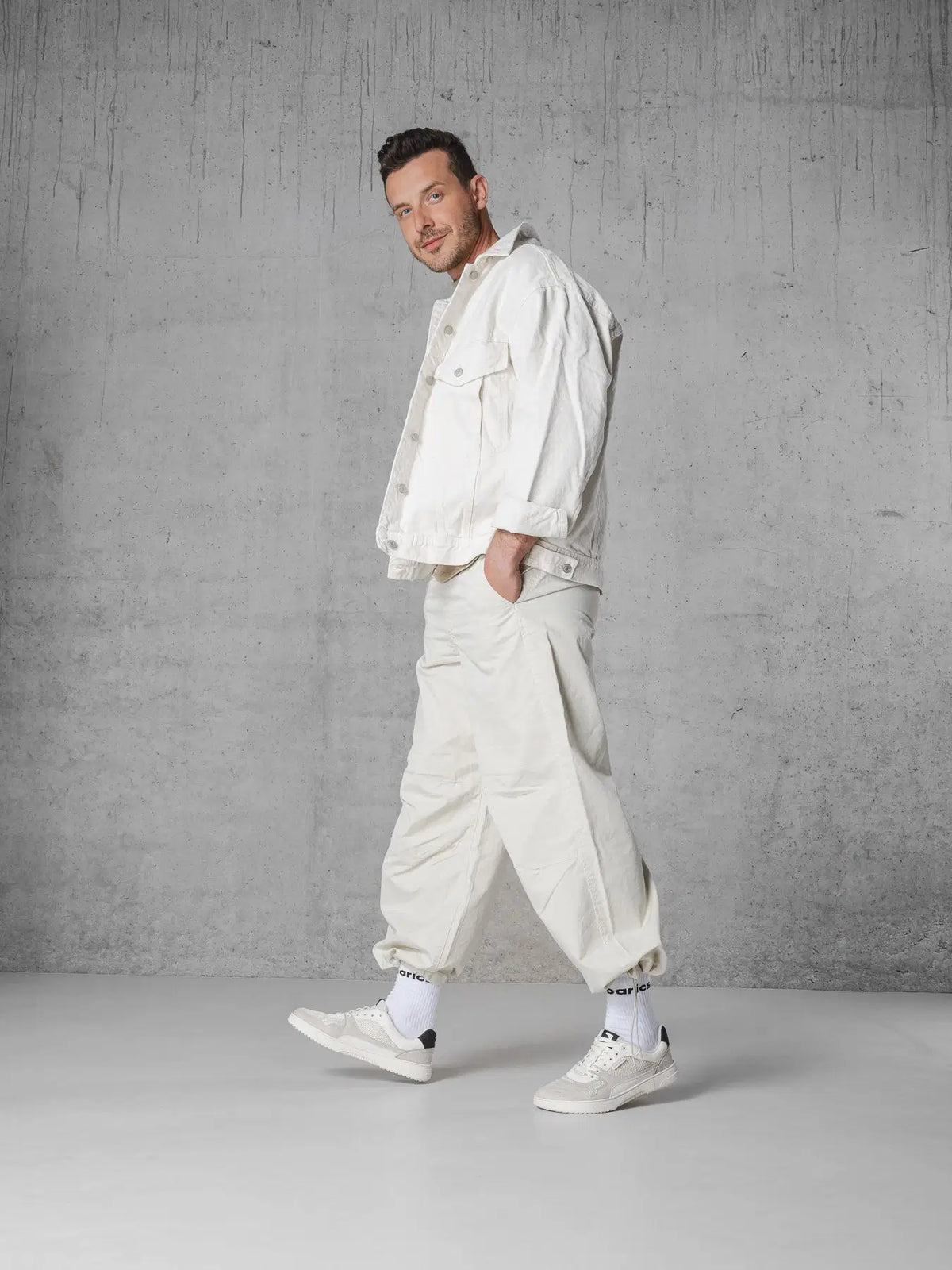 Barefoot Sneakers Barebarics Zing - Fresh - White & Beige - BarefootHub - UK Barefoot Shoes