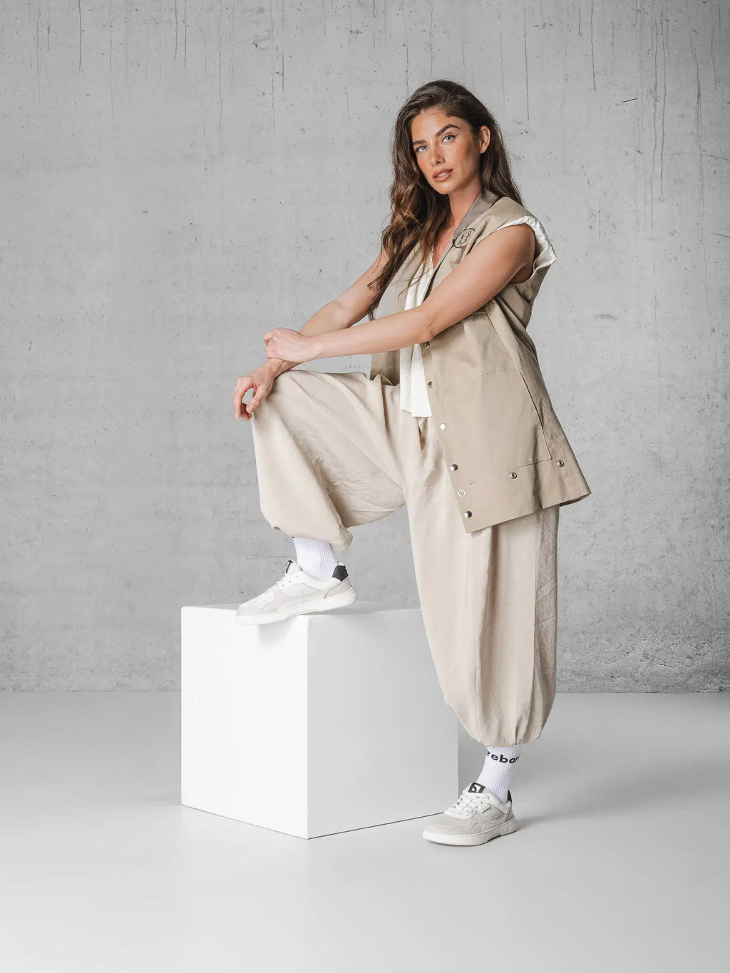 Barefoot Sneakers Barebarics Zing - Fresh - White & Beige - BarefootHub - UK Barefoot Shoes