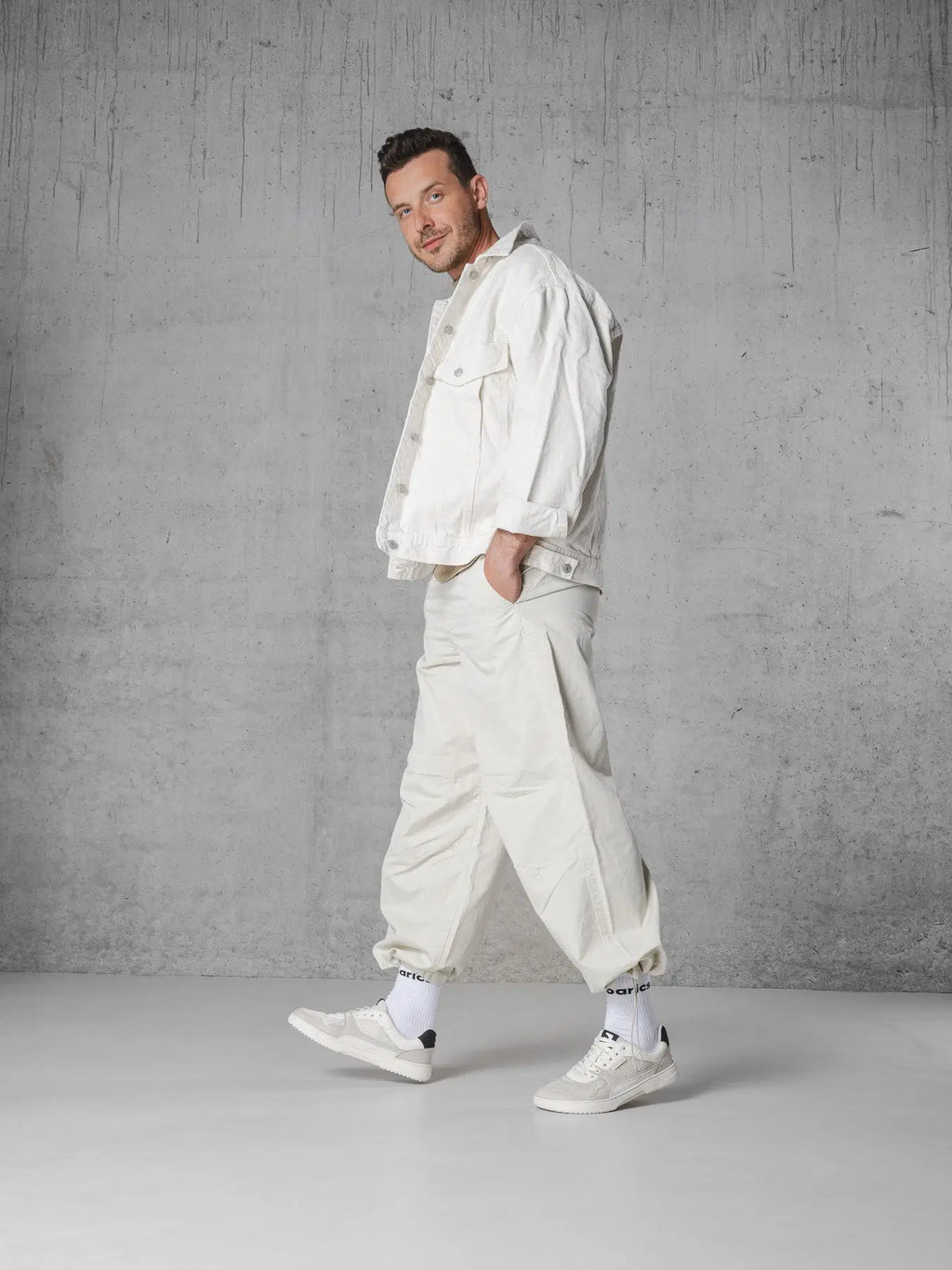 Barefoot Sneakers Barebarics Zing - Fresh - White & Beige - BarefootHub - UK Barefoot Shoes