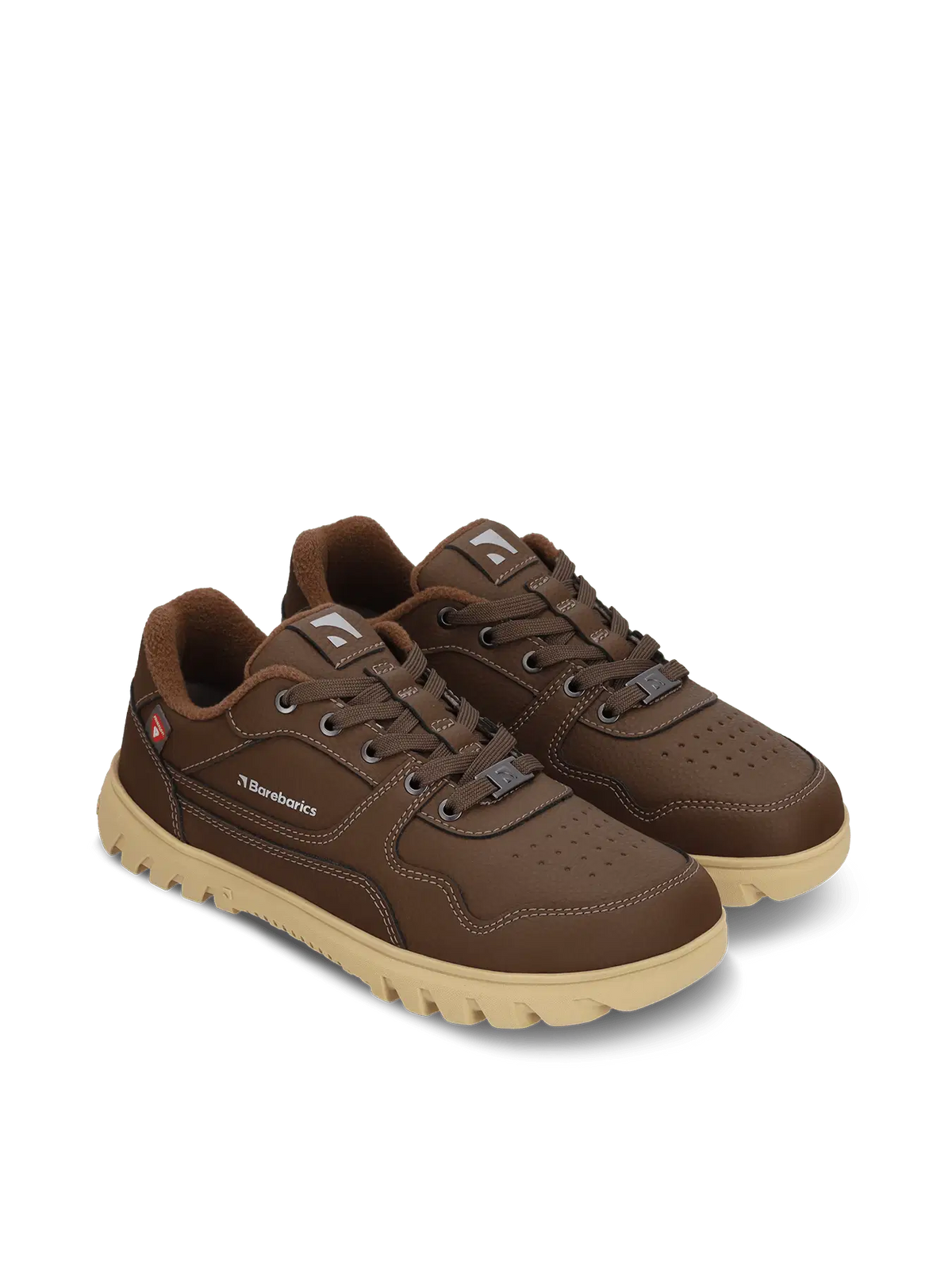 Barefoot Sneakers Barebarics Zing Frost - Dark Brown - BarefootHub - UK Barefoot Shoes