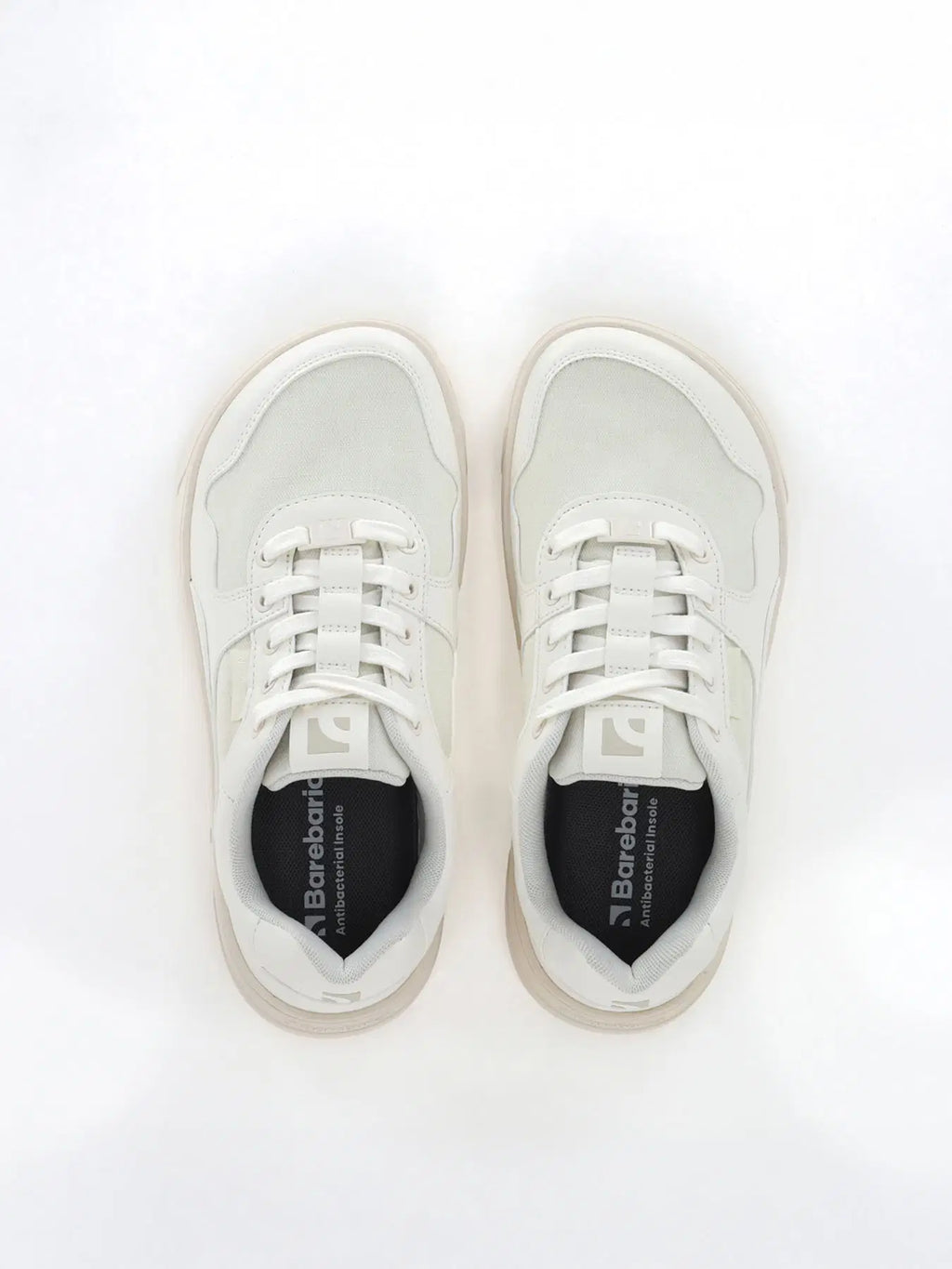Barefoot Sneakers Barebarics Zing - Off-White - BarefootHub - UK Barefoot Shoes