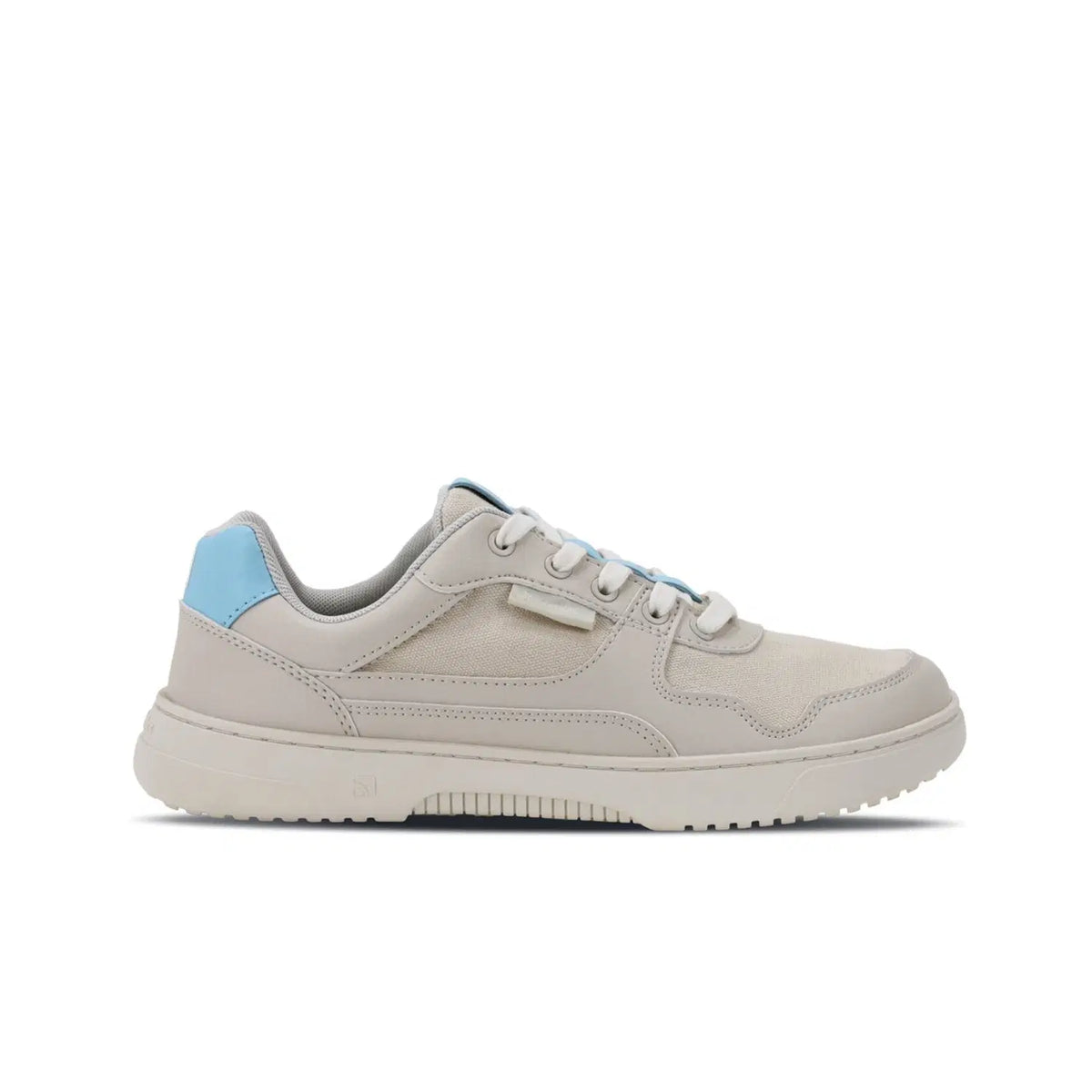 Barefoot Sneakers Barebarics Zing - Off-White & Blue - BarefootHub - UK Barefoot Shoes