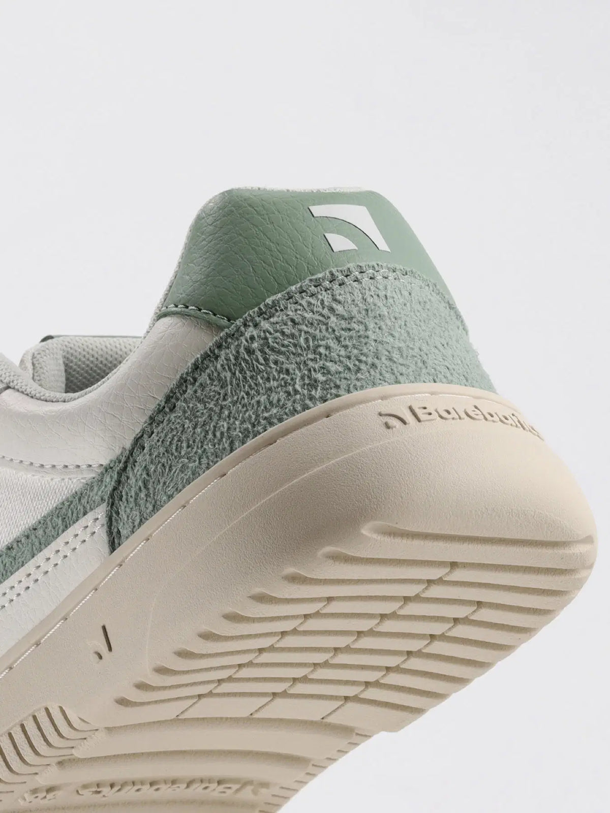 Barefoot Sneakers Barebarics Zing - White & Green - BarefootHub - UK Barefoot Shoes