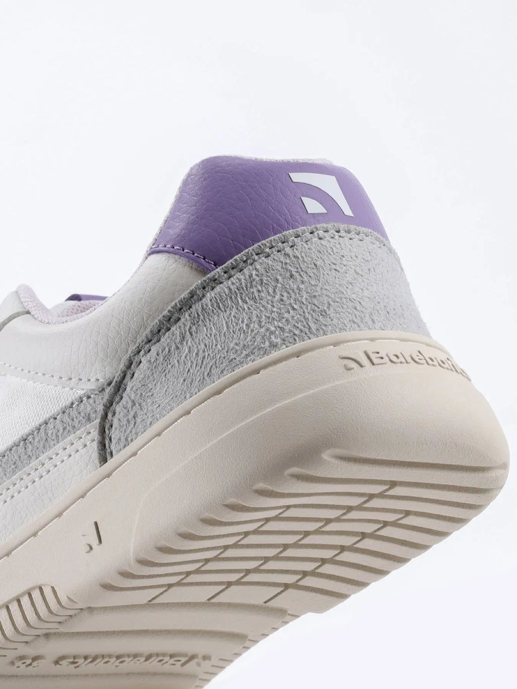 Barefoot Sneakers Barebarics Zing - White & Purple - BarefootHub - UK Barefoot Shoes