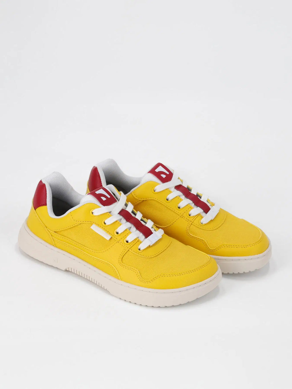 Barefoot Sneakers Barebarics Zing - Yellow & Red - BarefootHub - UK Barefoot Shoes
