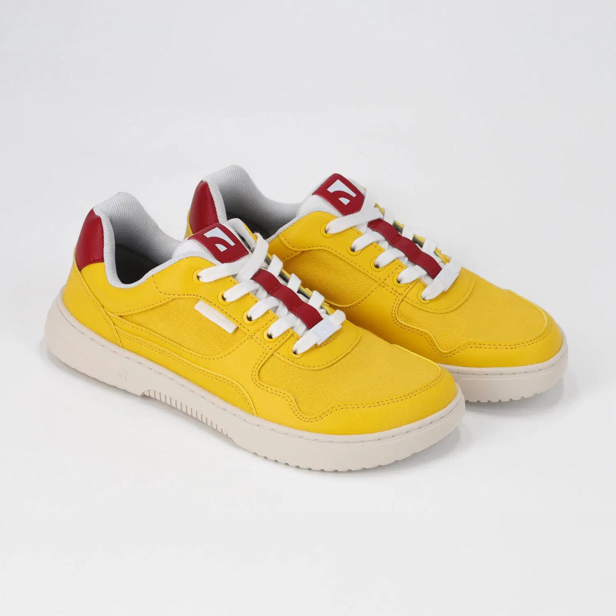 Barefoot Sneakers Barebarics Zing - Yellow & Red - BarefootHub - UK Barefoot Shoes