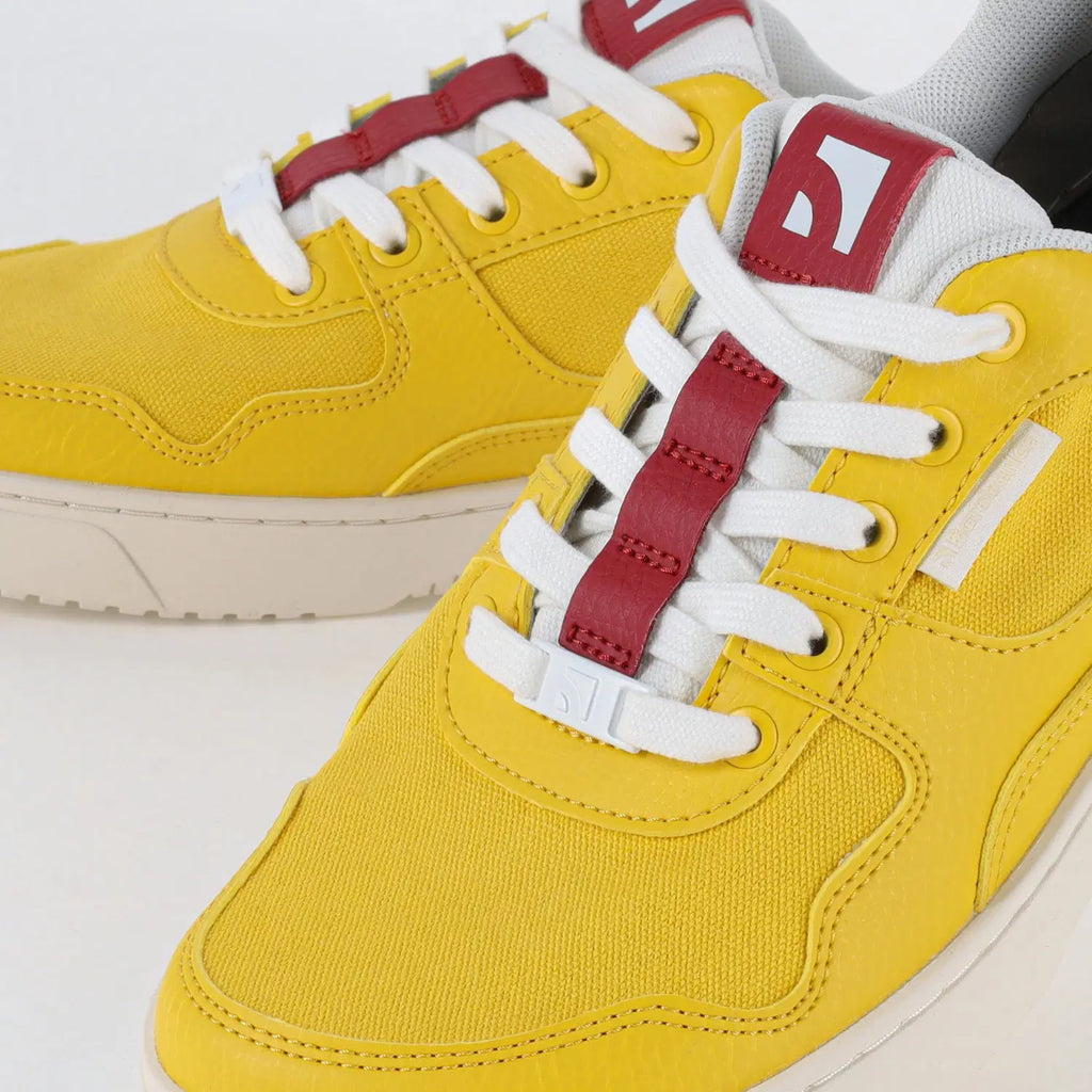 Barefoot Sneakers Barebarics Zing - Yellow & Red - BarefootHub - UK Barefoot Shoes