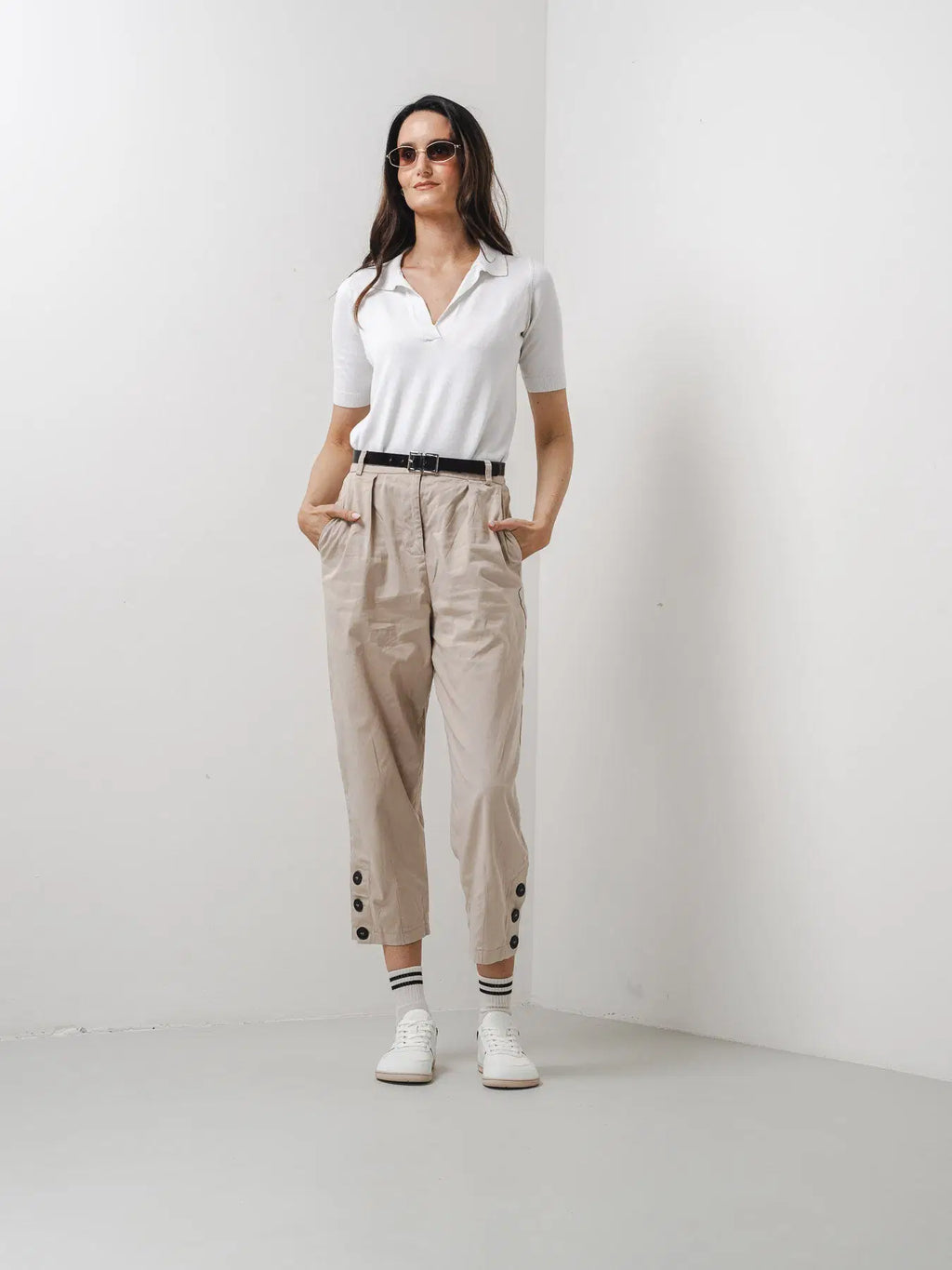 Barefoot Sneakers - Be Lenka Echo - White & Black Vegan - BarefootHub - UK Barefoot Shoes