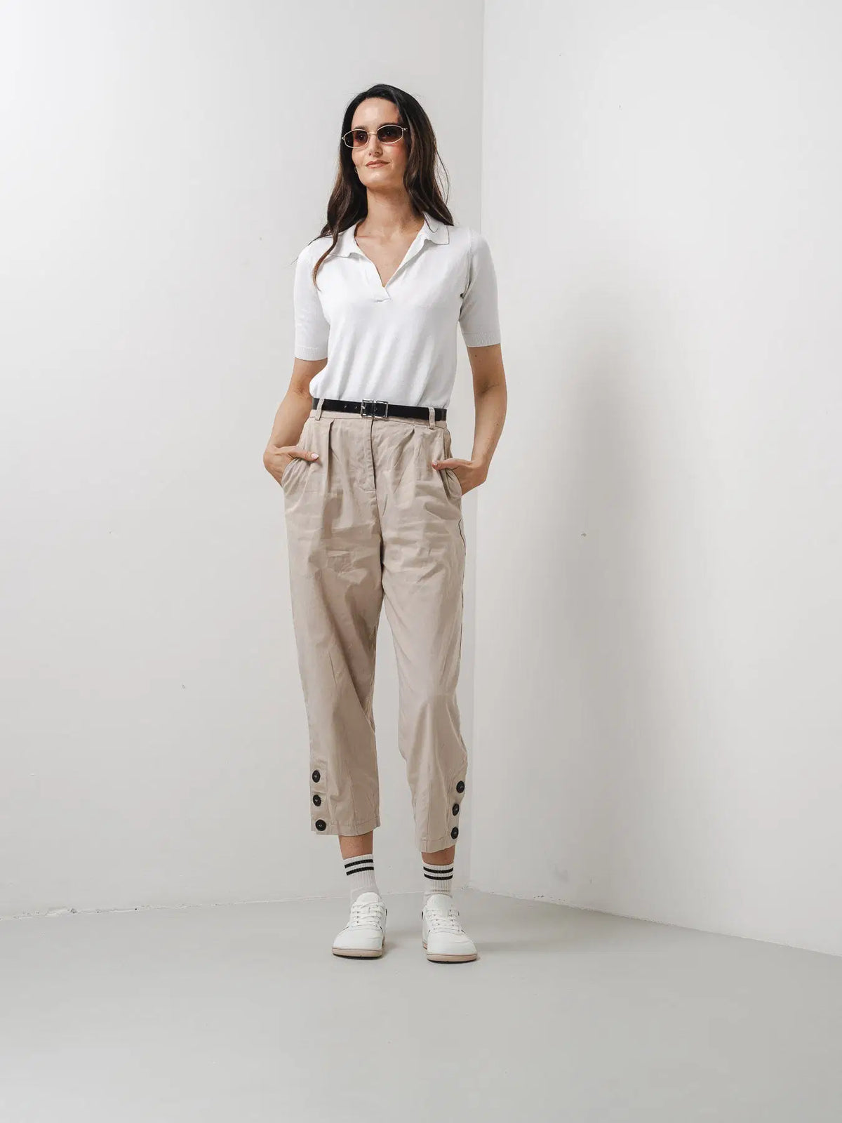 Barefoot Sneakers - Be Lenka Echo - White & Black Vegan - BarefootHub - UK Barefoot Shoes