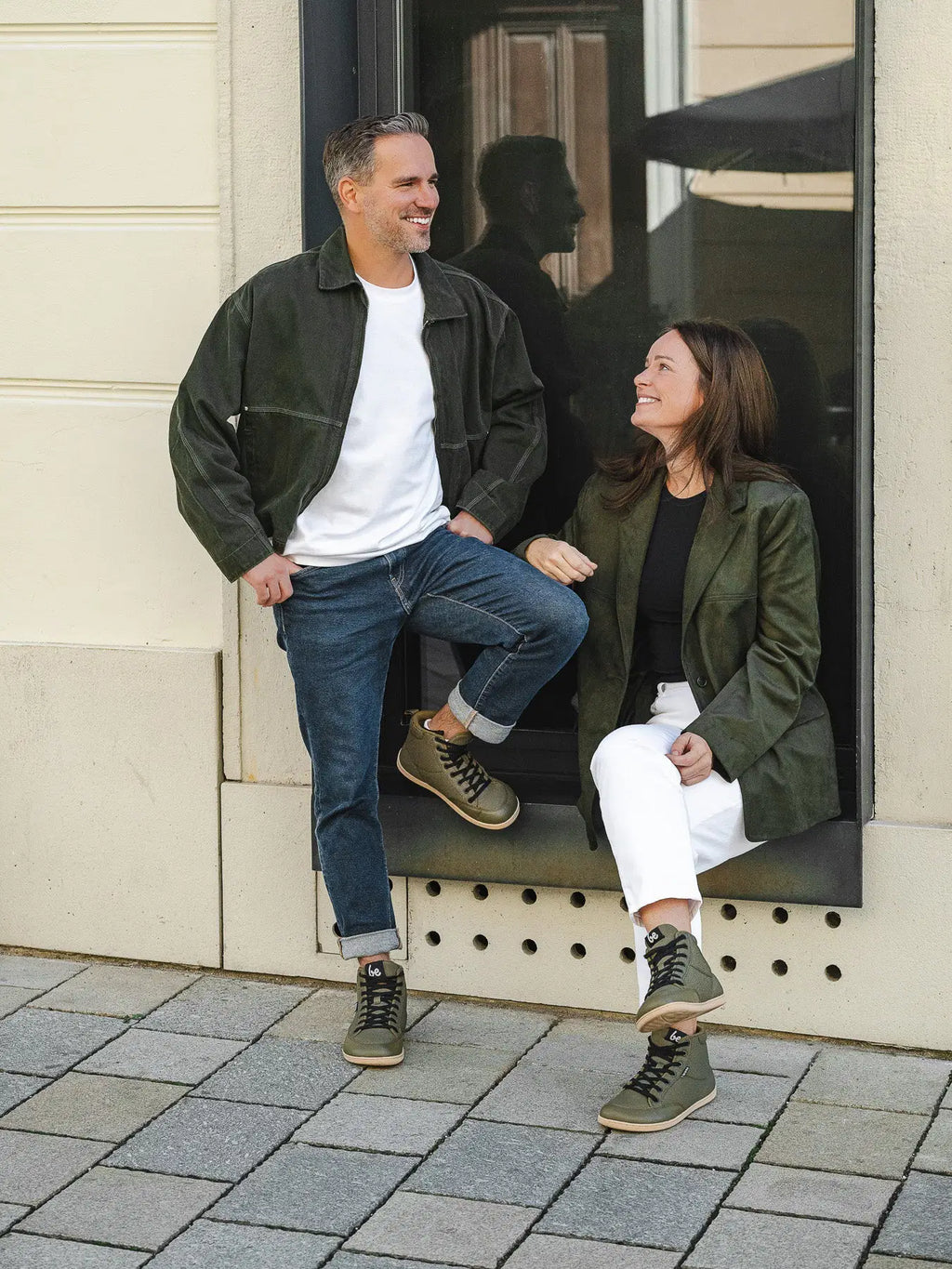 Barefoot Sneakers Be Lenka Rebound Thermo - Army Green - BarefootHub - UK Barefoot Shoes