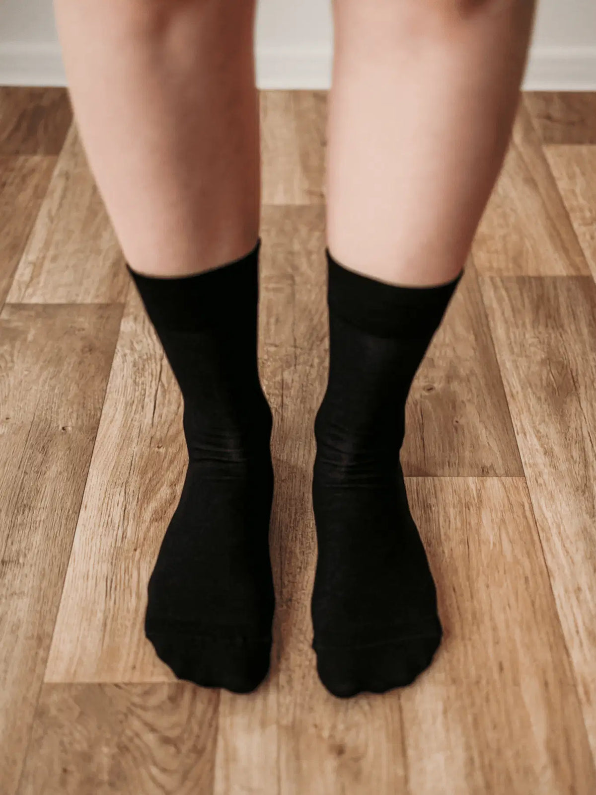 Barefoot Socks - Crew - Essentials – Black - BarefootHub - UK Barefoot Shoes