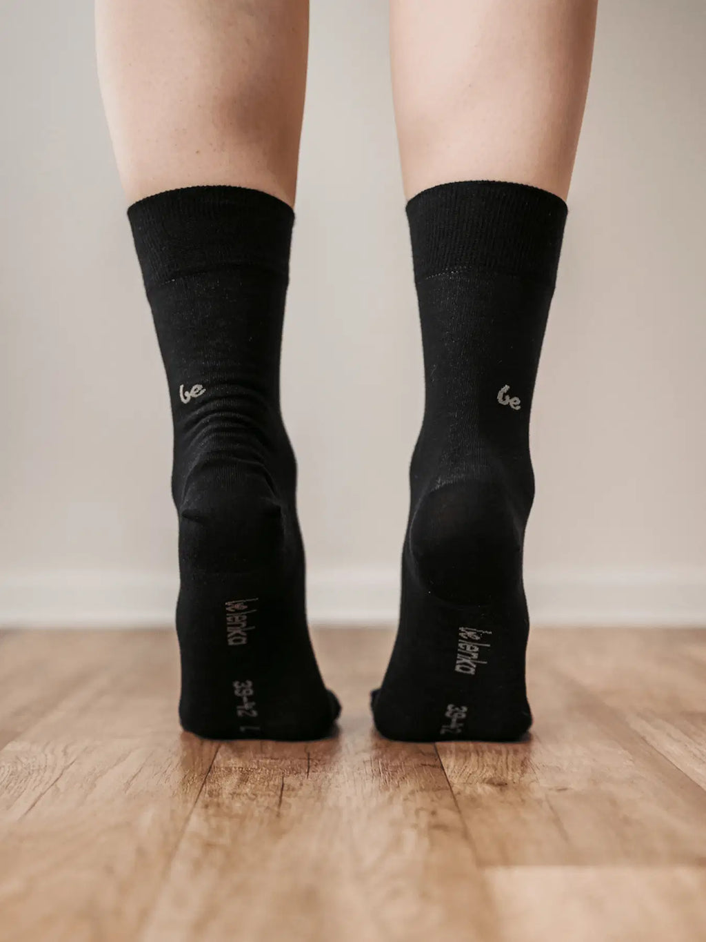 Barefoot Socks - Crew - Essentials – Black - BarefootHub - UK Barefoot Shoes