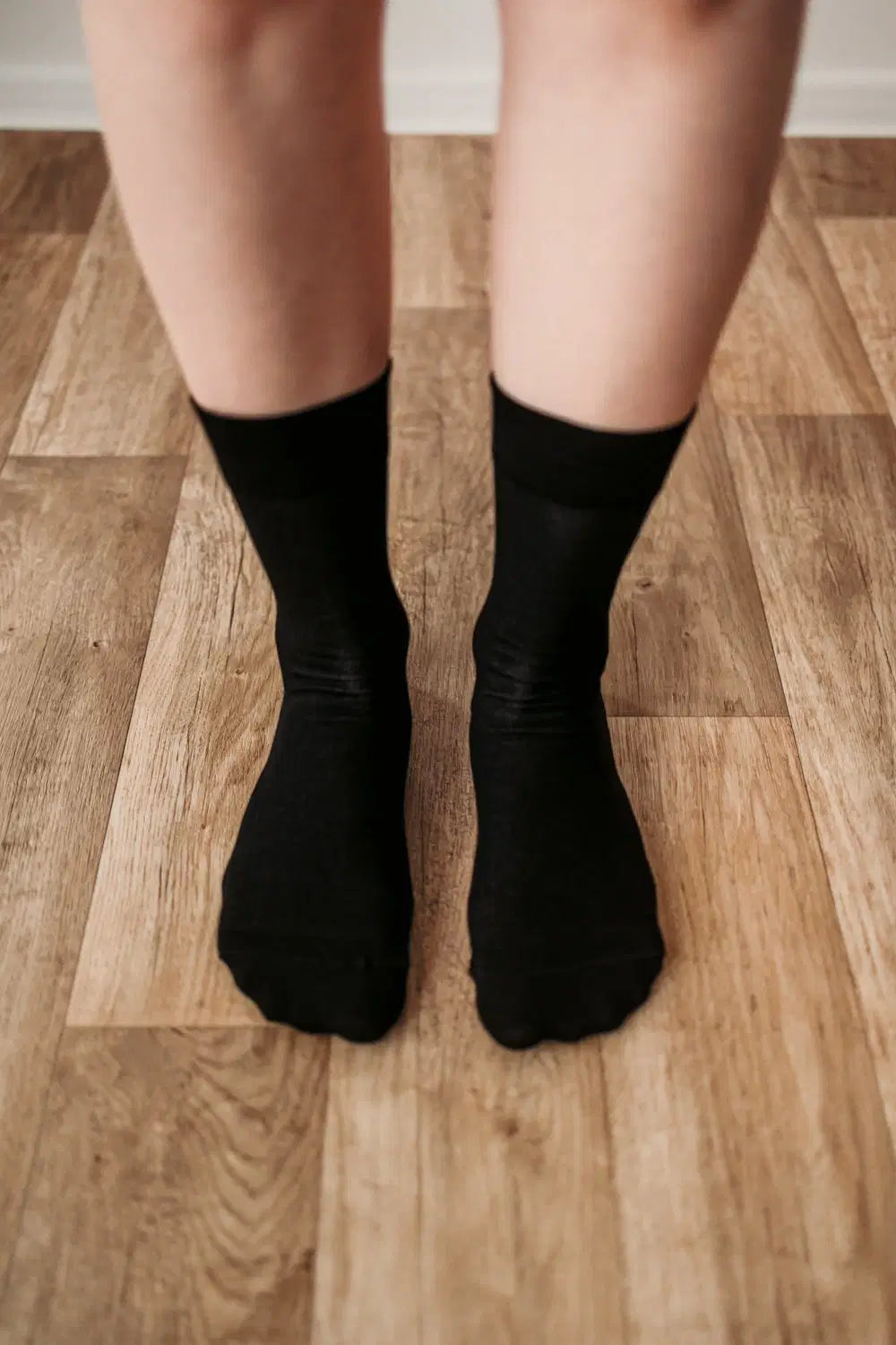 Barefoot Socks - Crew - Essentials - Black - 3 pack - BarefootHub - UK Barefoot Shoes