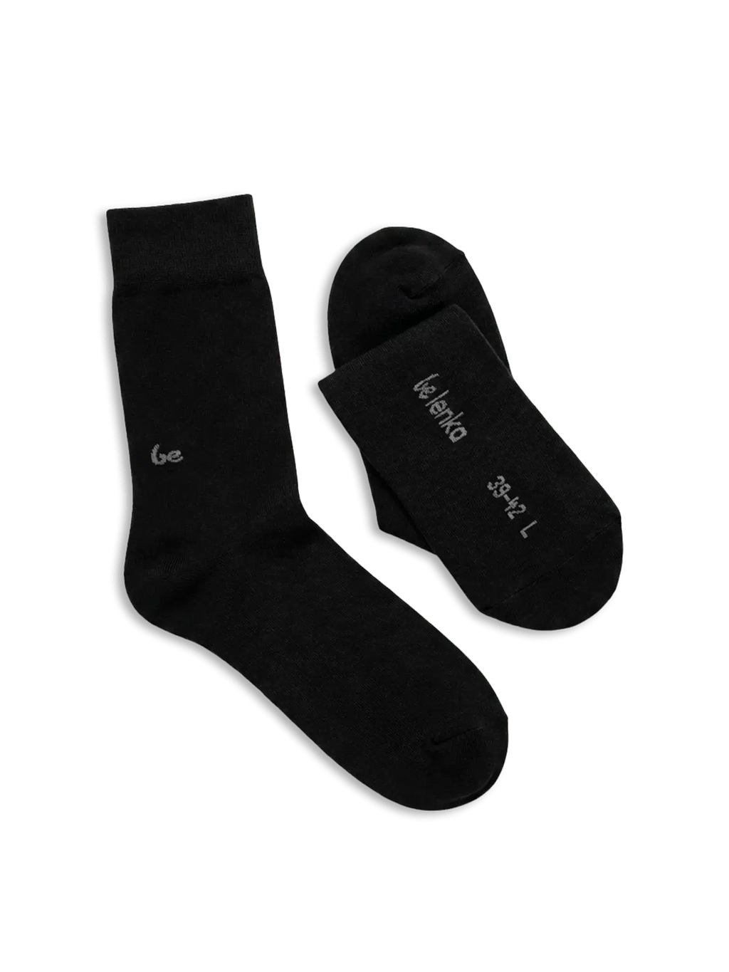 Barefoot Socks - Crew - Essentials – Black - BarefootHub - UK Barefoot Shoes