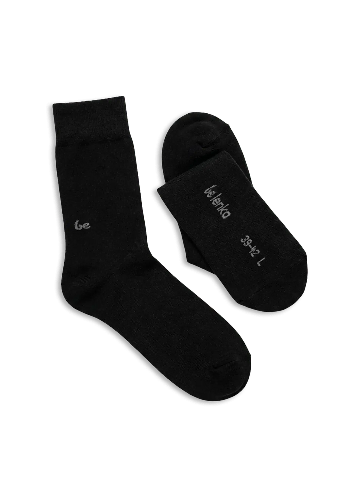 Barefoot Socks - Crew - Essentials – Black - BarefootHub - UK Barefoot Shoes