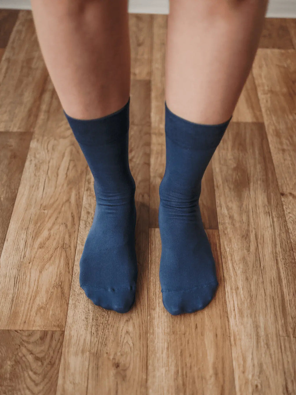Barefoot Socks - Crew - Essentials – Blue - BarefootHub - UK Barefoot Shoes