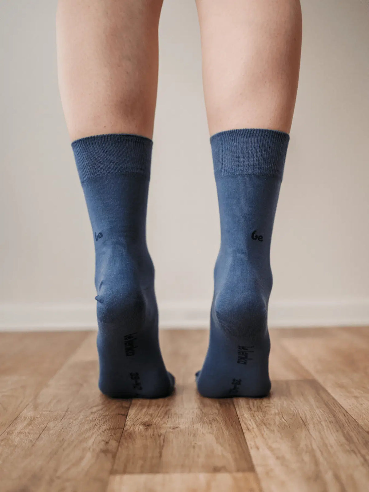 Barefoot Socks - Crew - Essentials – Blue - BarefootHub - UK Barefoot Shoes