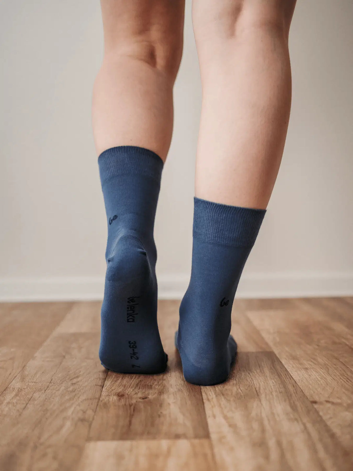 Barefoot Socks - Crew - Essentials – Blue - BarefootHub - UK Barefoot Shoes