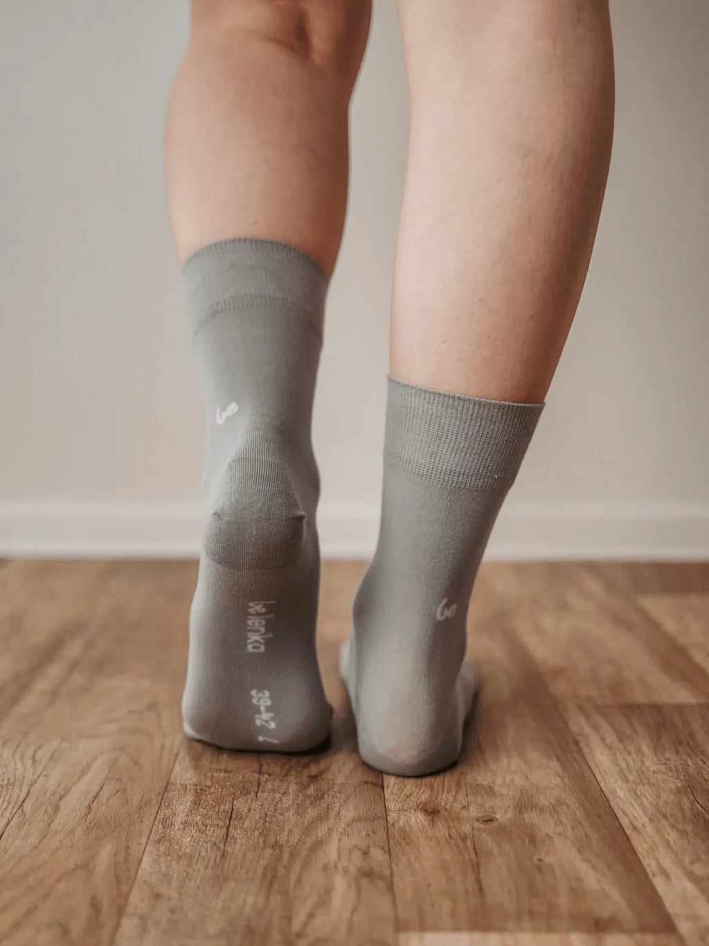 Barefoot Socks - Crew - Essentials – Grey - BarefootHub - UK Barefoot Shoes