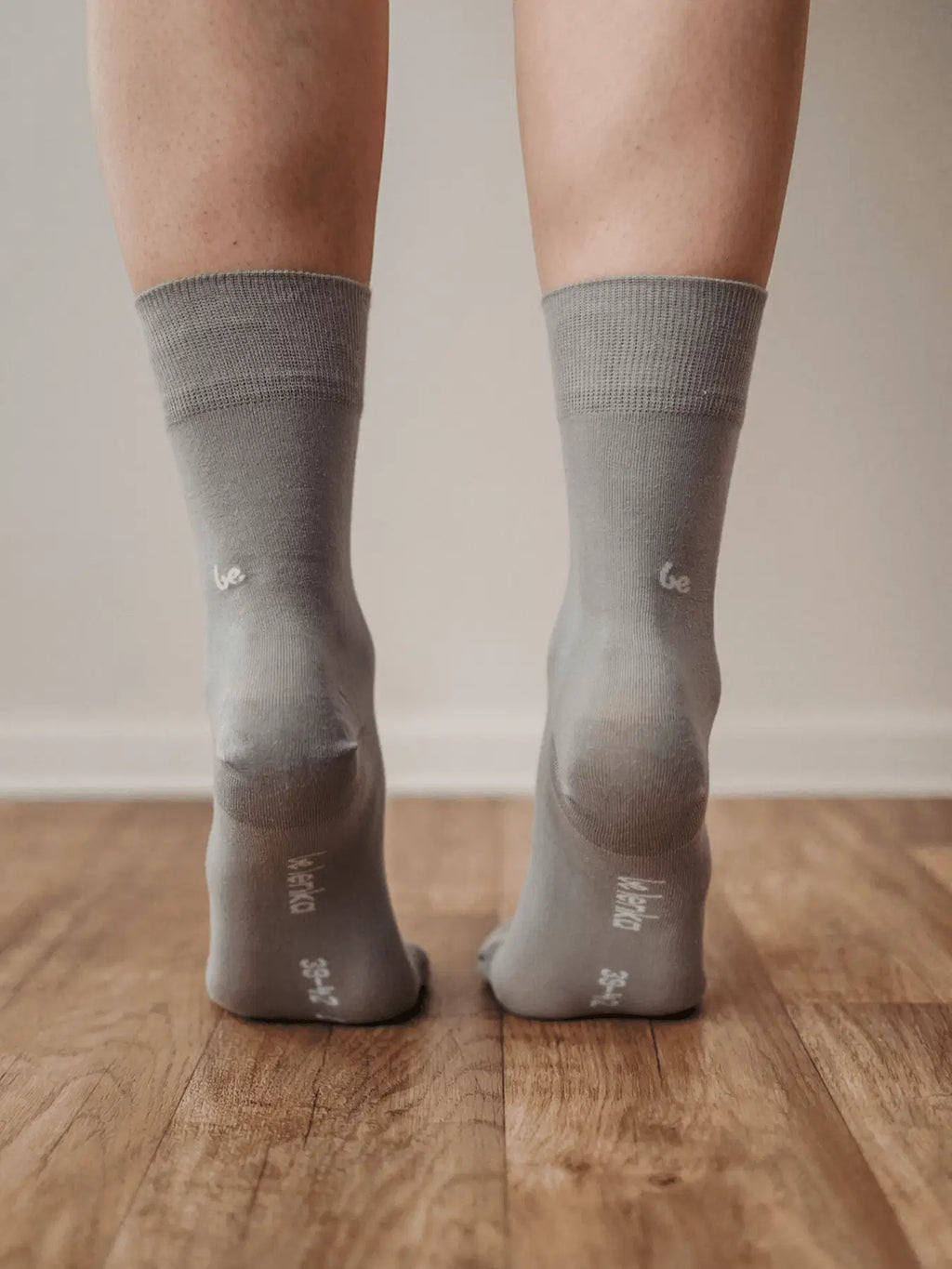 Barefoot Socks - Crew - Essentials – Grey - BarefootHub - UK Barefoot Shoes