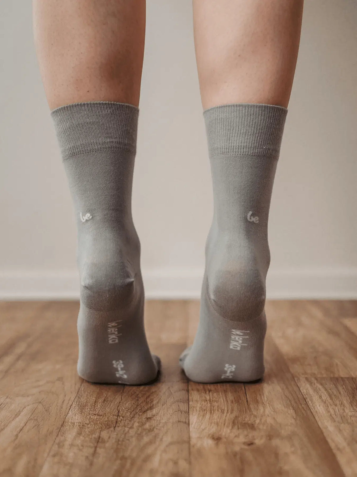 Barefoot Socks - Crew - Essentials – Grey - BarefootHub - UK Barefoot Shoes