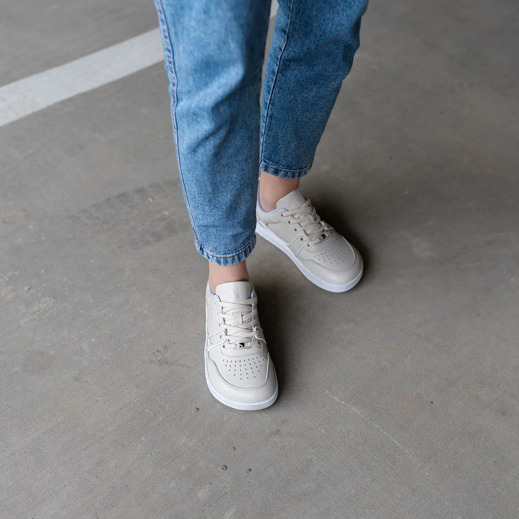 Barfuß Sneaker Barebarics Arise - Cream White