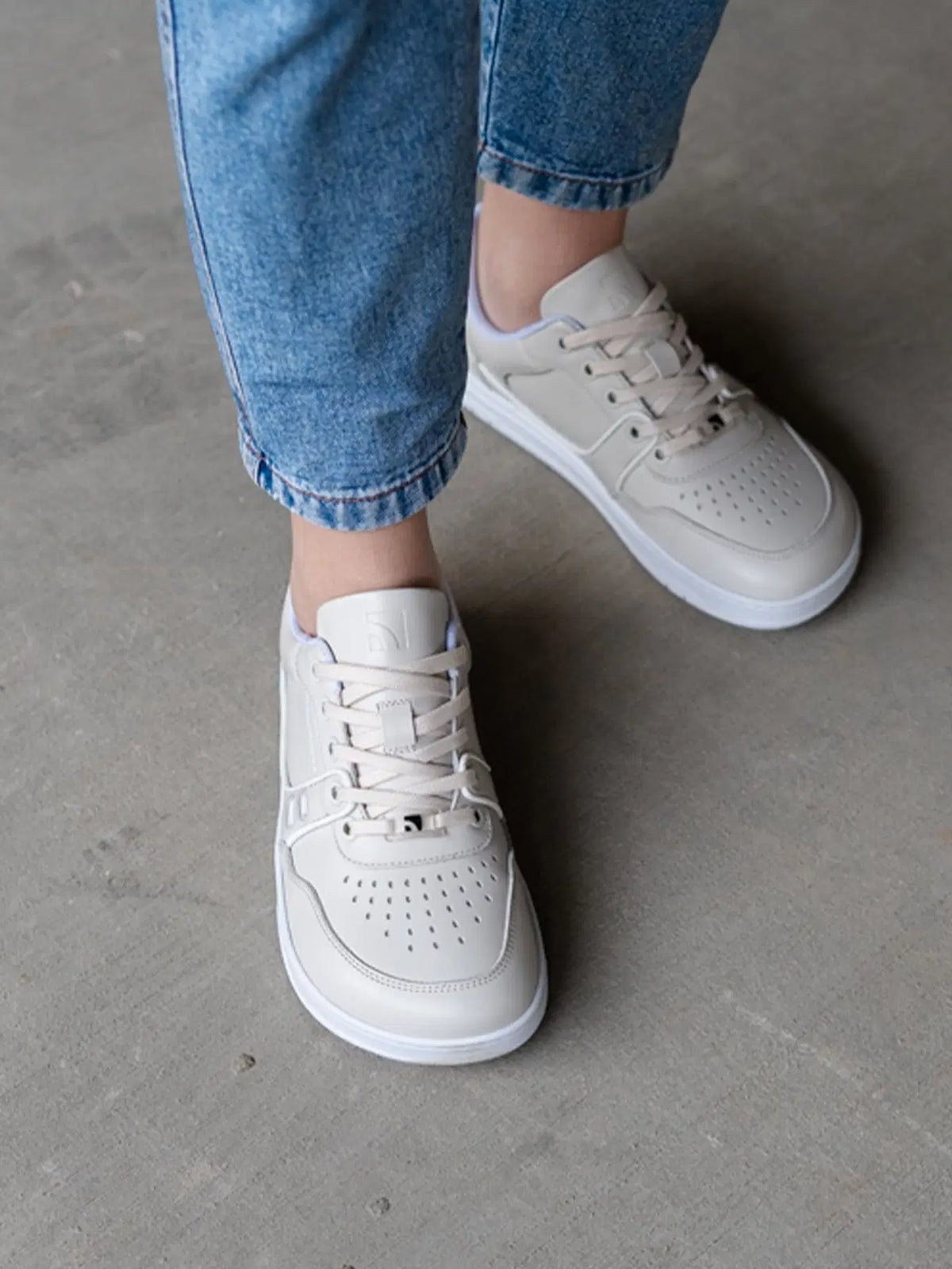 Barfuß Sneaker Barebarics Arise - Cream White