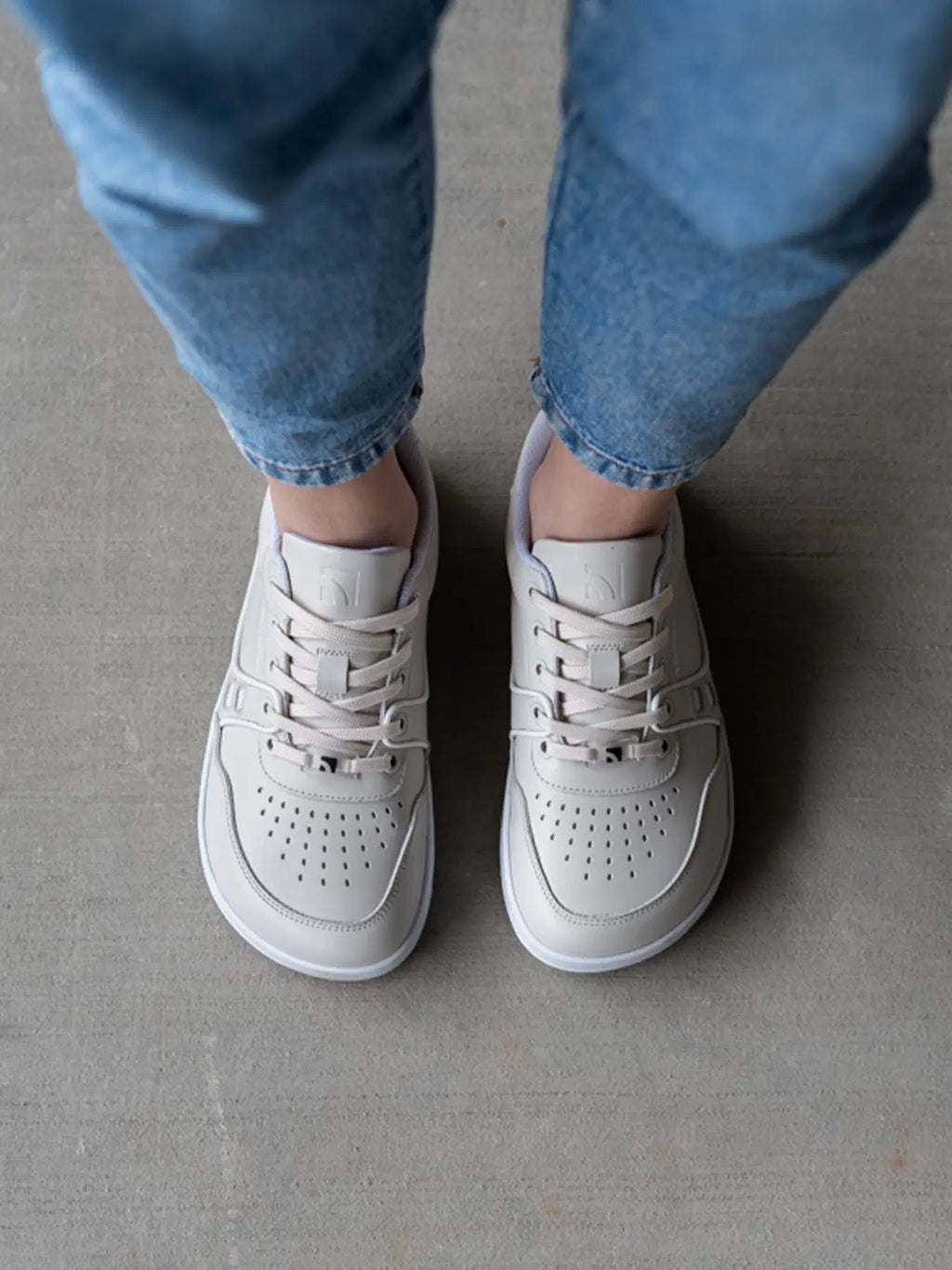 Barfuß Sneaker Barebarics Arise - Cream White