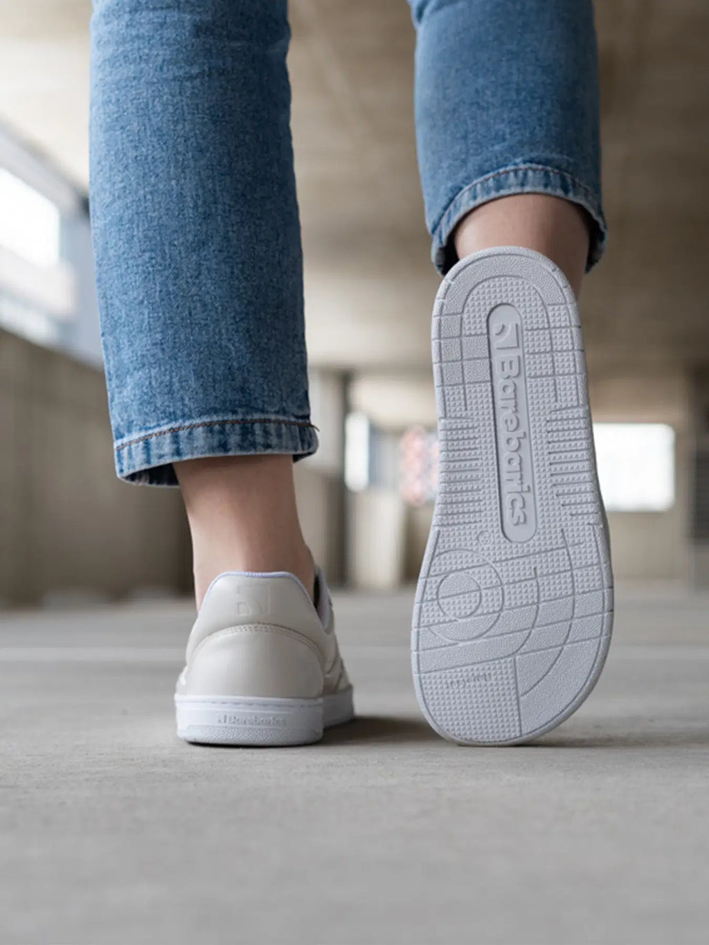 Barfuß Sneaker Barebarics Arise - Cream White