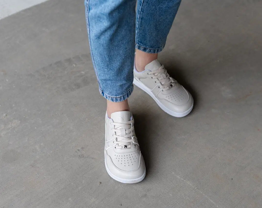 Barfuß Sneaker Barebarics Arise - Cream White