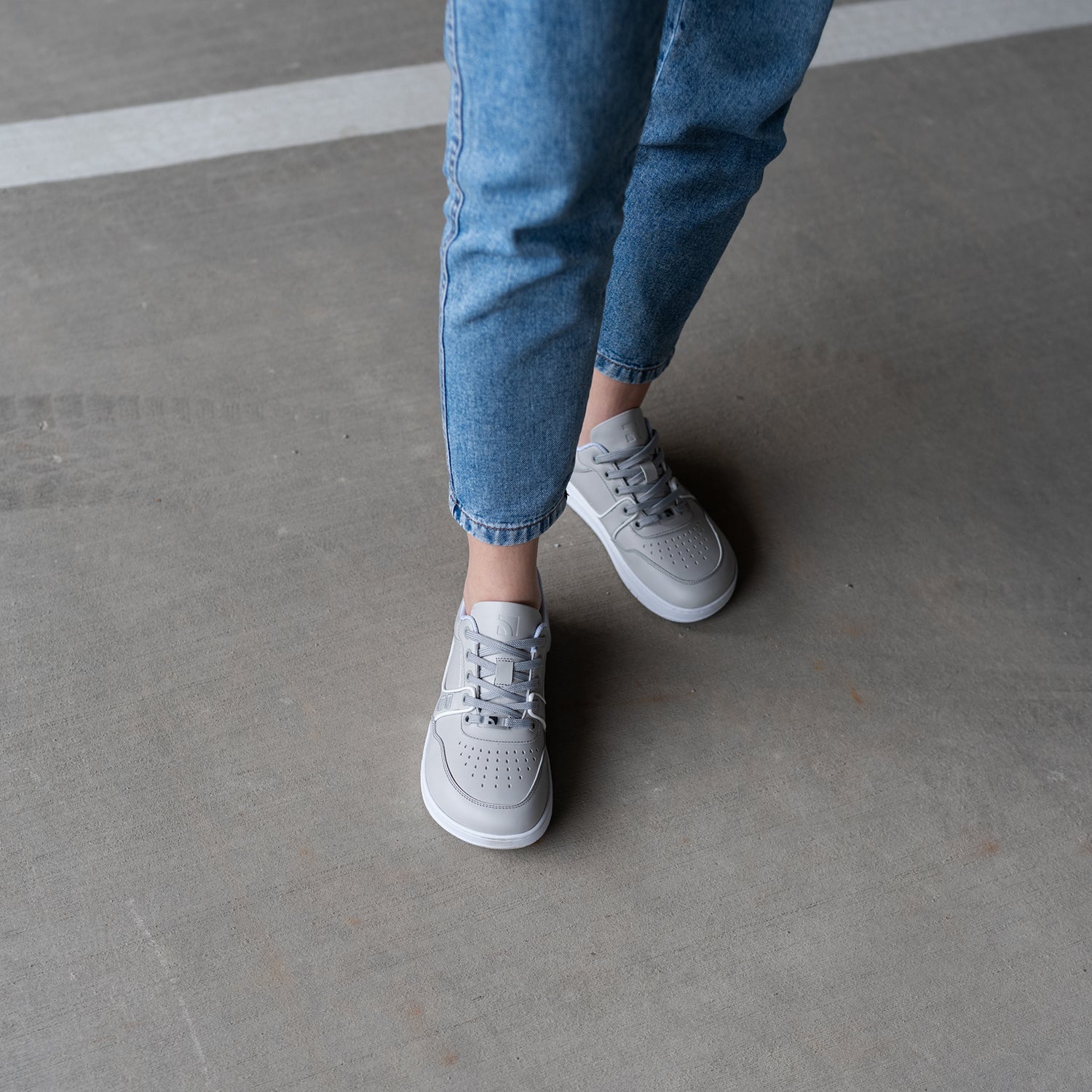 Barfuß Sneaker Barebarics Arise - Light Grey