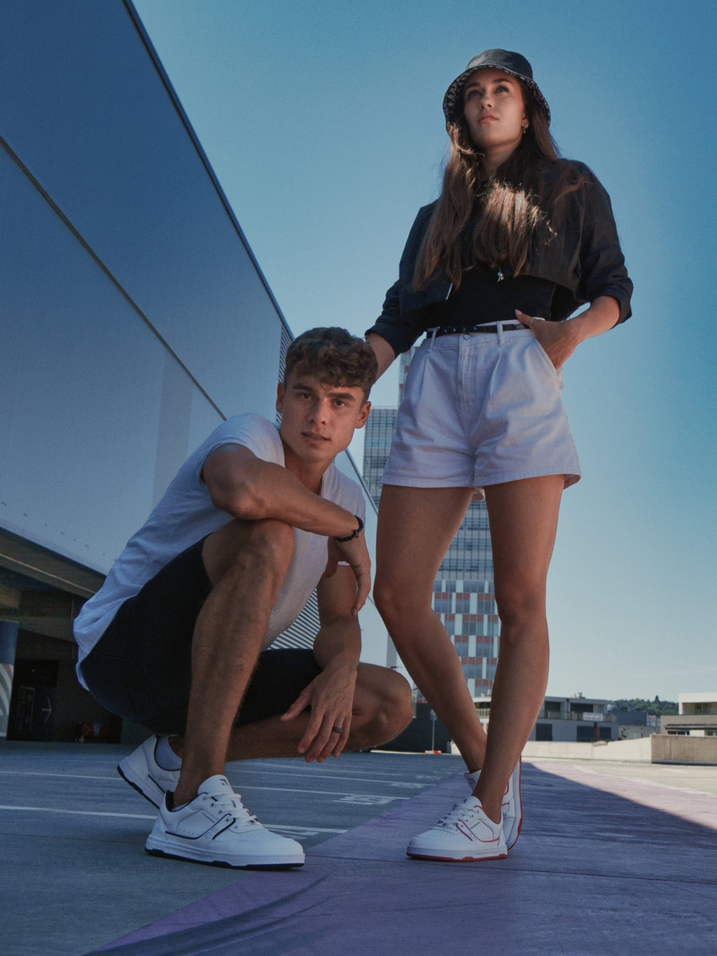 Barefoot Sneakers Barebarics Arise - White & Black