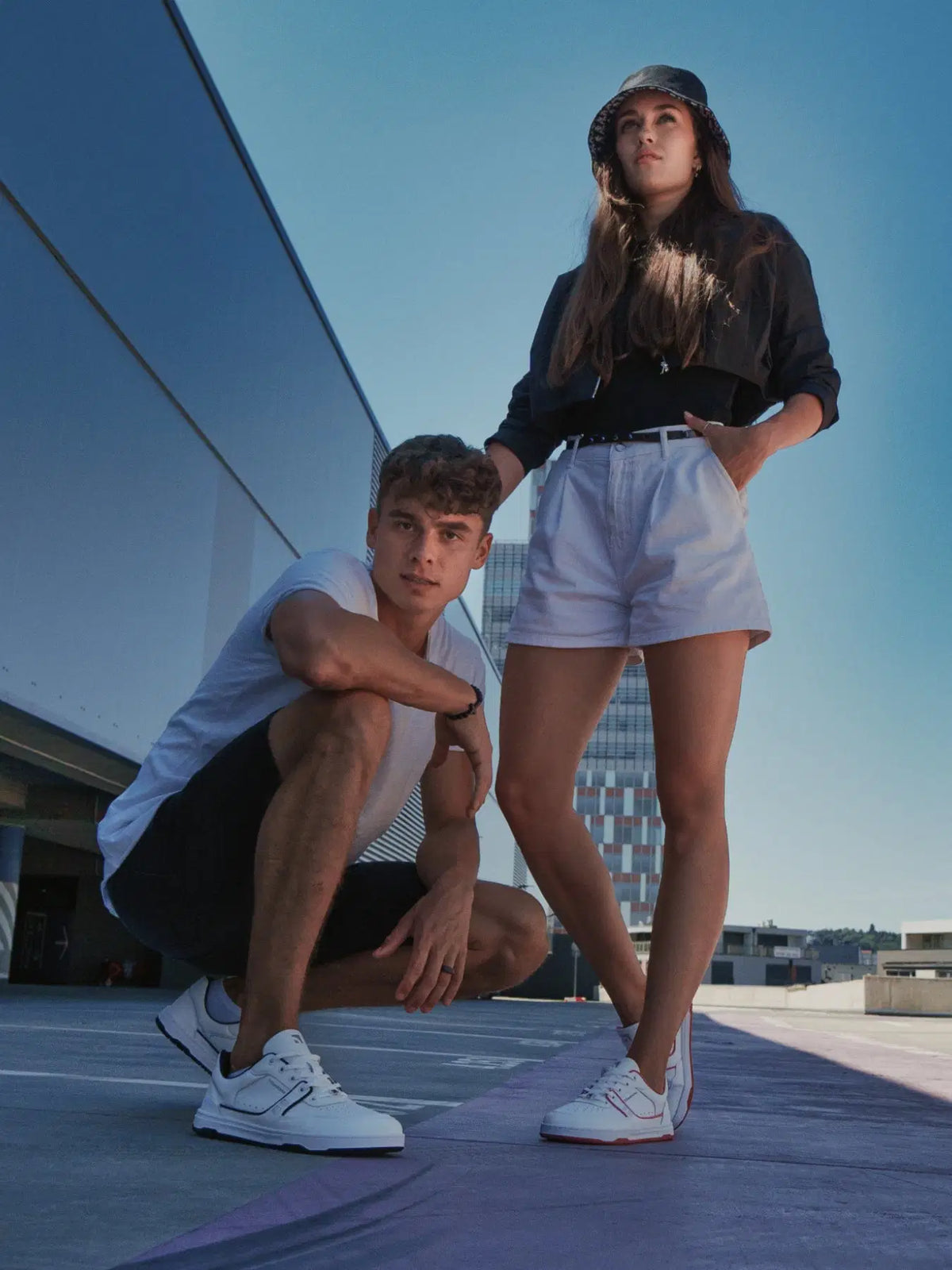 Barfuß Sneaker Barebarics Arise - White & Black