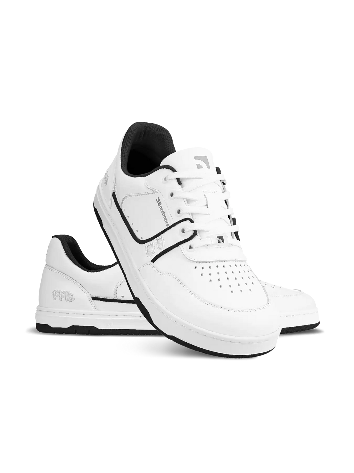Barfuß Sneaker Barebarics Arise - White & Black