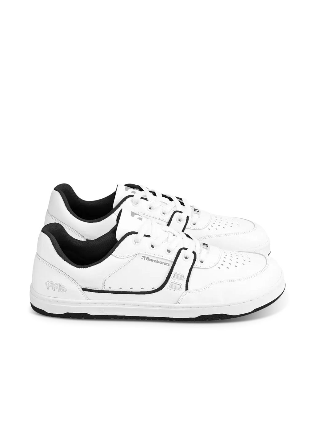 Barfuß Sneaker Barebarics Arise - White & Black