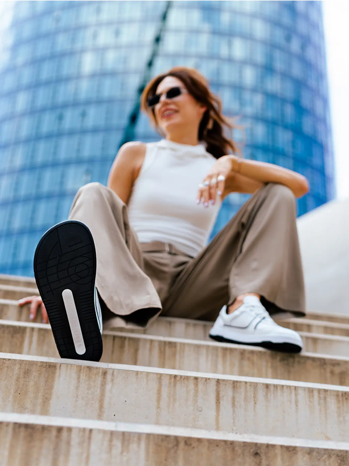 Barfuß Sneaker Barebarics Arise - White & Black