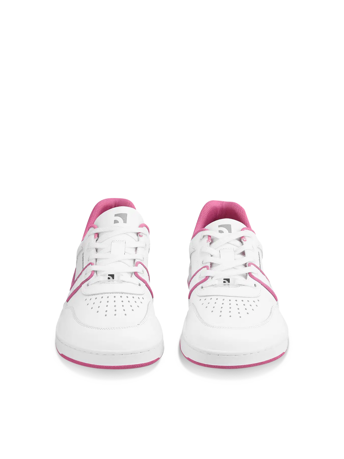 Barfuß-Sneaker Barebarics Arise - Weiß & Himbeerrosa