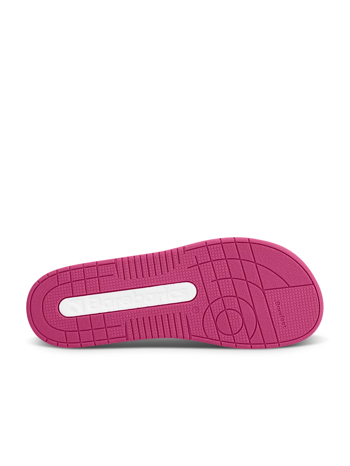 Barfuß-Sneaker Barebarics Arise - Weiß & Himbeerrosa