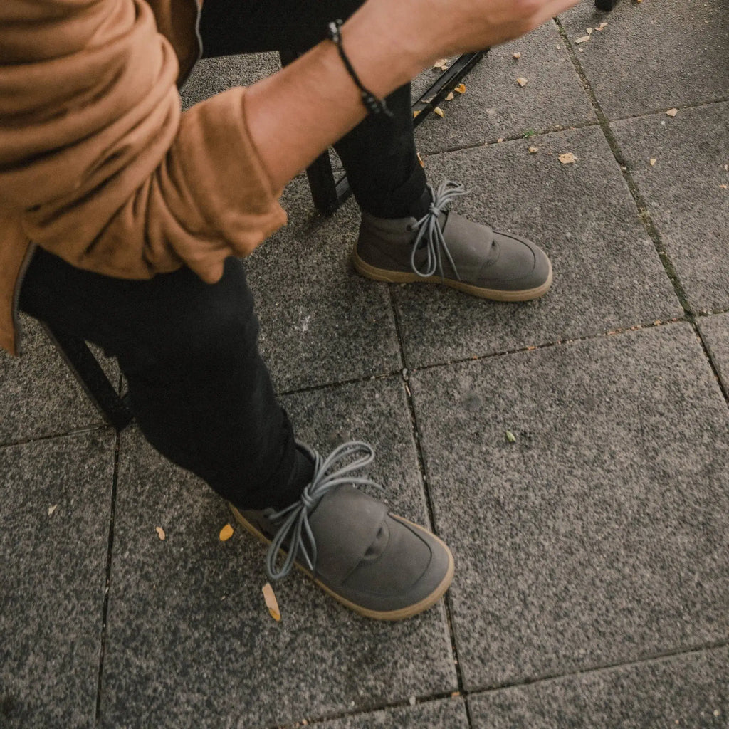 Barfuß-Sneaker Barebarics Blizzard - Dark Grey