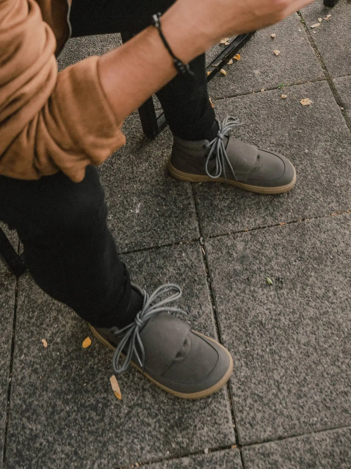 Barfuß-Sneaker Barebarics Blizzard - Dark Grey